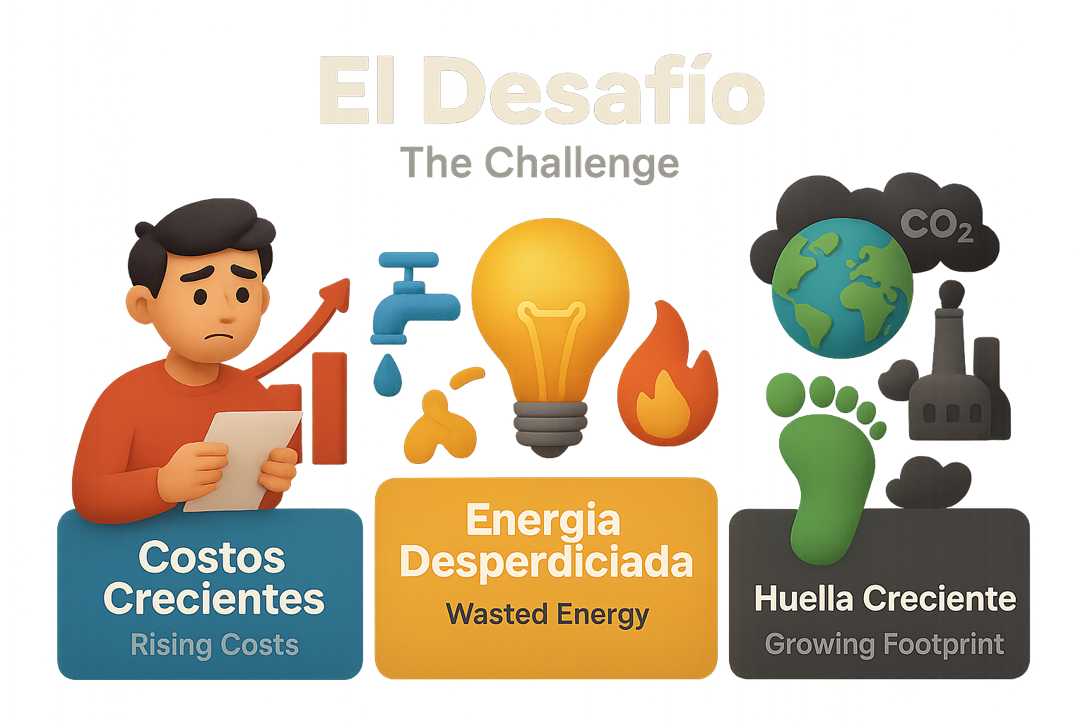 Visual representation of the challenge